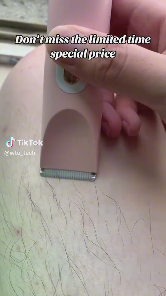 Załaduj film: &lt;p&gt;Jest niesamowicie skuteczna, praktyczna, bezprzewodowa i wyposażona w dwie wbudowane lampki LED.&lt;br/&gt;Możesz golić włoski w każdych warunkach&lt;/p&gt;